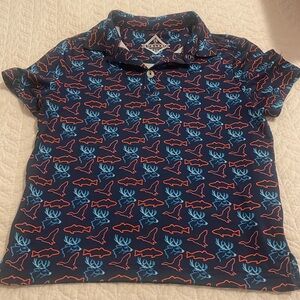 Boys burlebo performance polo XS (size 4)